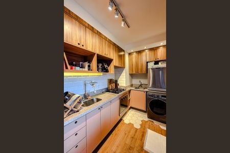 Apartamento à venda com 34m², 2 quartos e 1 vagaCozinha e Área de Serviço