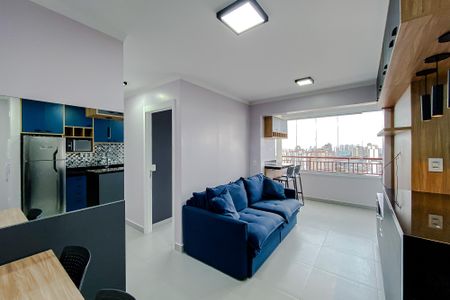 Sala de apartamento para alugar com 2 quartos, 55m² em Mooca, São Paulo