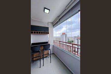 Varanda da Sala de apartamento para alugar com 2 quartos, 55m² em Mooca, São Paulo