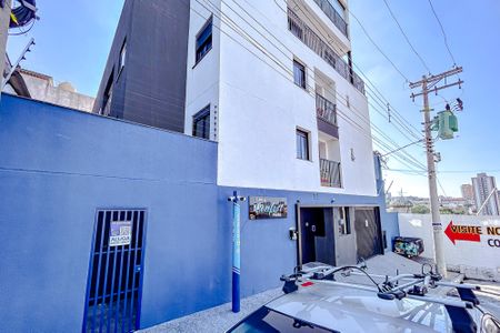 Apartamento para alugar com 26m², 1 quarto e sem vagaFachada com Plaquinha