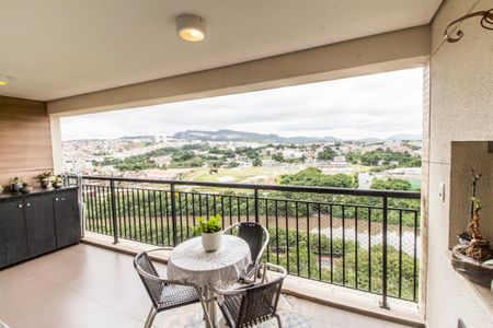 Varanda gourmet de apartamento à venda com 3 quartos, 110m² em Alphaville, Santana de Parnaíba
