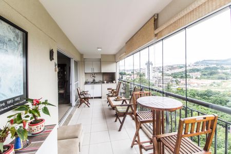 Varanda gourmet de apartamento à venda com 3 quartos, 140m² em Alphaville, Santana de Parnaíba