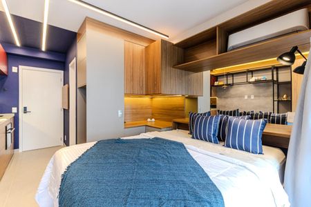 Studio de kitnet/studio para alugar com 1 quarto, 25m² em Santa Cecilia, São Paulo