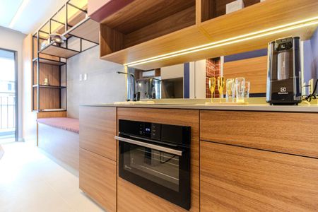 Studio para alugar com 25m², 1 quarto e sem vagaCozinha