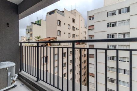 Studio para alugar com 25m², 1 quarto e sem vagaVaranda