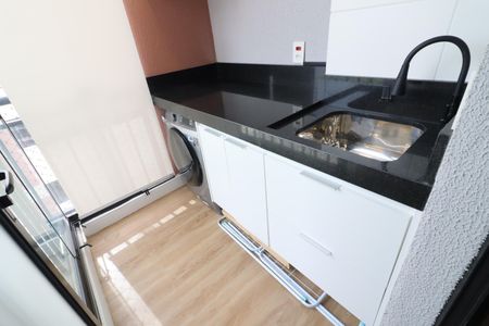 Apartamento à venda com 39m², 2 quartos e 2 vagasCozinha e Área de Serviço