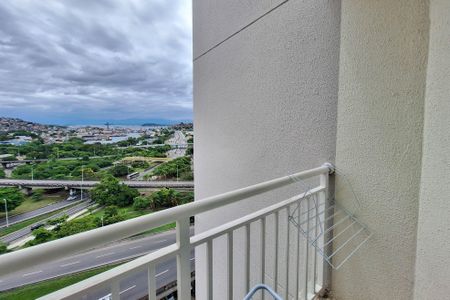 Varanda da Sala de apartamento à venda com 2 quartos, 46m² em Centro, Niterói