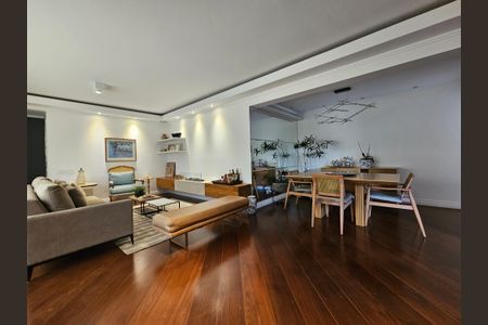 Sala de apartamento à venda com 3 quartos, 189m² em Brooklin, São Paulo