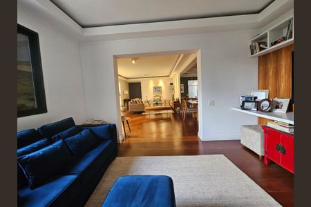 Sala de apartamento à venda com 3 quartos, 189m² em Brooklin, São Paulo