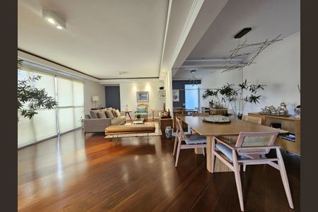 Sala de apartamento à venda com 3 quartos, 189m² em Brooklin, São Paulo