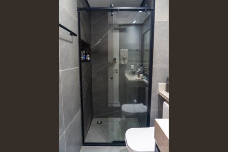 Banheiro de apartamento para alugar com 1 quarto, 46m² em Vila Mascote, São Paulo