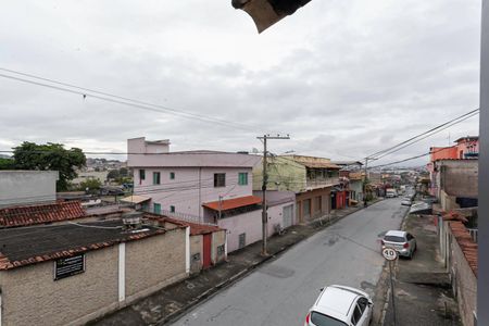 Vista da varanda da sala de casa para alugar com 3 quartos, 110m² em Mantiqueira, Belo Horizonte