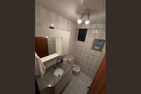 Banheiro de apartamento para alugar com 2 quartos, 84m² em Vila Valparaíso, Santo André