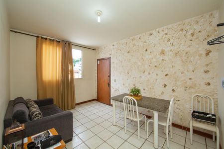 SALA de apartamento à venda com 2 quartos, 51m² em Havaí, Belo Horizonte