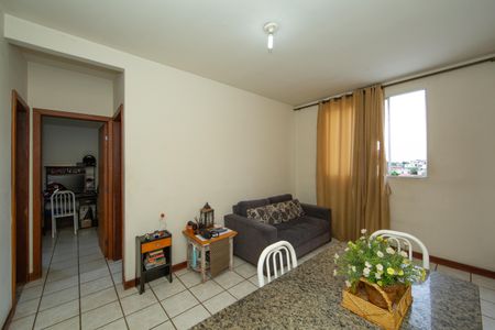 SALA de apartamento à venda com 2 quartos, 51m² em Havaí, Belo Horizonte