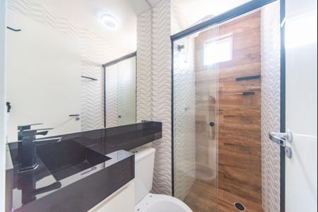 Banheiro de apartamento para alugar com 2 quartos, 35m² em Vila João Ramalho, Santo André