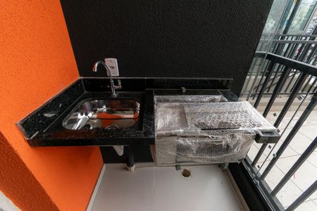 Apartamento para alugar com 44m², 2 quartos e 1 vagaVaranda gourmet