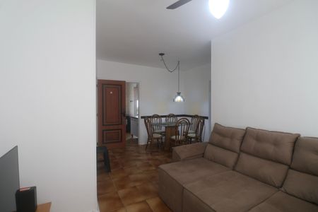 Sala de apartamento para alugar com 2 quartos, 65m² em Jardim Tres Marias, Guarujá