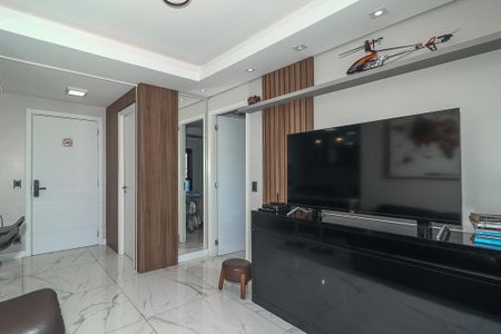 Sala de apartamento para alugar com 1 quarto, 42m² em Jardim do Salso, Porto Alegre