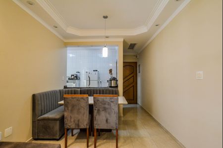 Sala de apartamento à venda com 3 quartos, 90m² em Vila Curuçá, Santo André