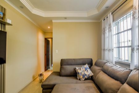 Sala de apartamento à venda com 3 quartos, 90m² em Vila Curuçá, Santo André