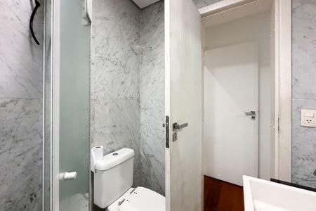 Apartamento para alugar com 140m², 3 quartos e 3 vagasBanheiro da Suíte 1