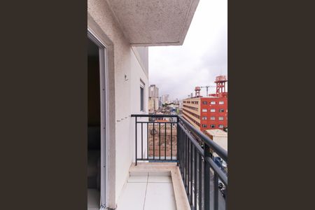 Varanda de kitnet/studio para alugar com 1 quarto, 27m² em Brás, São Paulo