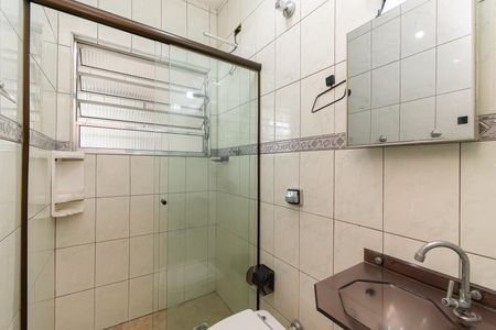 Banheiro de apartamento para alugar com 1 quarto, 50m² em Jardim Adutora, São Paulo