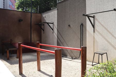 Apartamento para alugar com 37m², 1 quarto e sem vagaAcademia externa