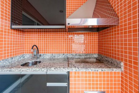 Varanda da Sala de apartamento à venda com 3 quartos, 102m² em Vila Assunção, Santo André