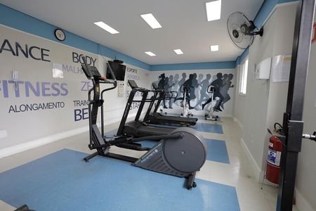 Apartamento à venda com 46m², 2 quartos e 1 vaga Apartamento à venda com 46m², 2 quartos e 1 vagaÁrea comum - Academia