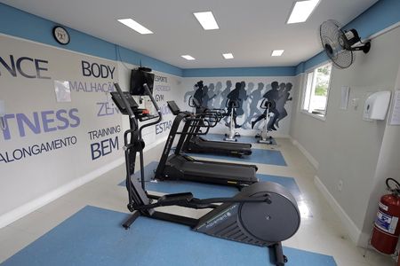 Apartamento à venda com 46m², 2 quartos e 1 vaga Apartamento à venda com 46m², 2 quartos e 1 vagaÁrea comum - Academia