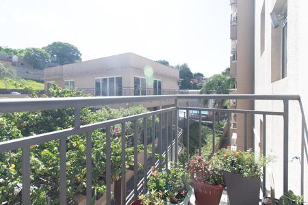 Apartamento à venda com 68m², 3 quartos e 1 vagaSacada da sala