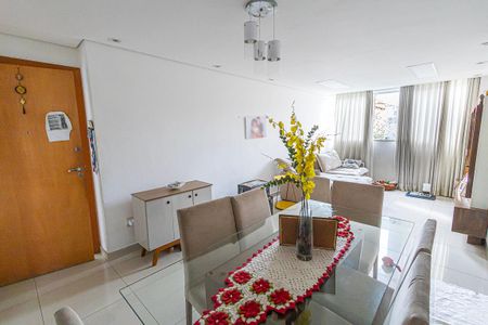 sala de apartamento à venda com 3 quartos, 74m² em Maria Virgínia, Belo Horizonte