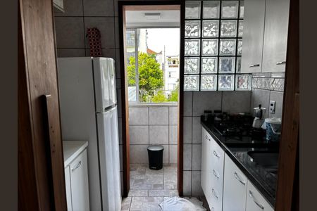 Cozinha de apartamento à venda com 1 quarto, 45m² em Menino Deus, Porto Alegre