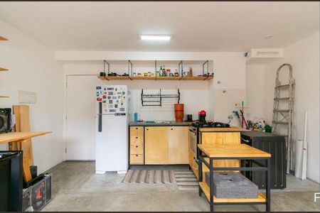 Sala/cozinha de apartamento à venda com 1 quarto, 41m² em Sítio da Figueira, São Paulo