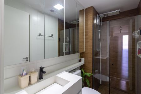 Apartamento à venda com 34m², 2 quartos e sem vaga Apartamento à venda com 34m², 2 quartos e sem vagaBanheiro Social