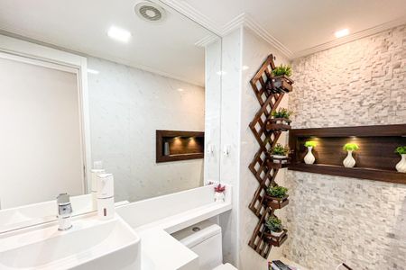 Apartamento à venda com 82m², 2 quartos e 2 vagas Apartamento à venda com 82m², 2 quartos e 2 vagasBanheiro Social