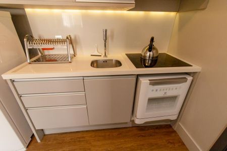 Apartamento para alugar com 36m², 1 quarto e sem vagaCozinha 