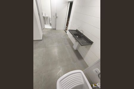 Cozinha de apartamento para alugar com 1 quarto, 30m² em Vila Albertina, São Paulo