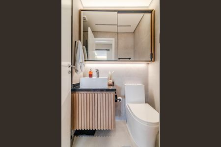 Apartamento à venda com 60m², 2 quartos e 2 vagasBanheiro Social