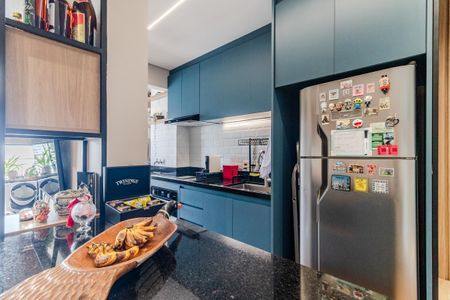 Cozinha de apartamento à venda com 2 quartos, 60m² em Pinheiros, São Paulo