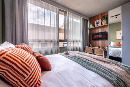 Studio à venda com 18m², 1 quarto e sem vagaSala/Quarto