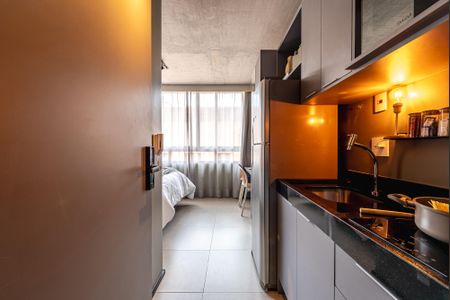 Studio à venda com 18m², 1 quarto e sem vagaCozinha
