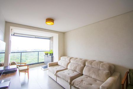 Sala de apartamento à venda com 3 quartos, 90m² em Vila Assunção, Santo André