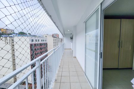 Varanda  de apartamento à venda com 1 quarto, 57m² em Lapa, Rio de Janeiro