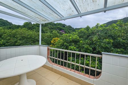 Varanda da Sala de apartamento para alugar com 2 quartos, 150m² em Jardim Tres Marias, Guarujá