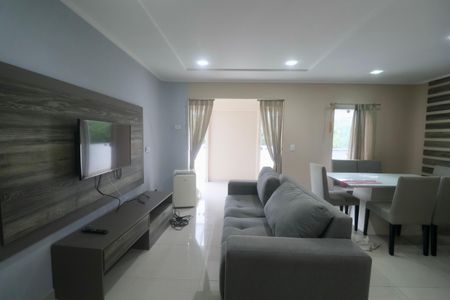 Sala de apartamento para alugar com 3 quartos, 150m² em Jardim Tres Marias, Guarujá