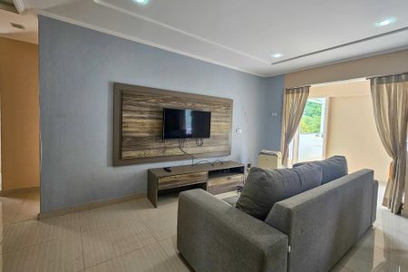 Sala de apartamento para alugar com 2 quartos, 150m² em Jardim Tres Marias, Guarujá