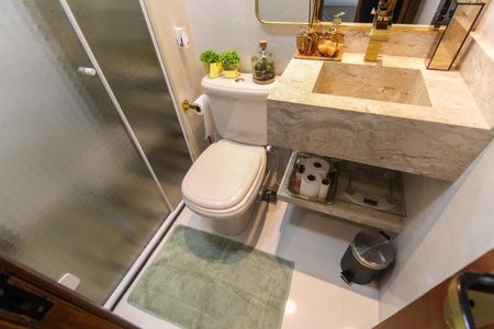 Apartamento à venda com 64m², 3 quartos e 1 vagaBanheiro Social